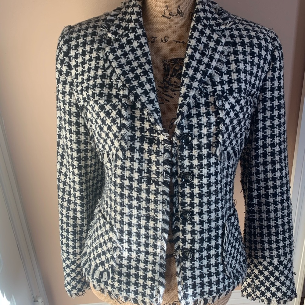 Bergamo Dog tooth print Jacket